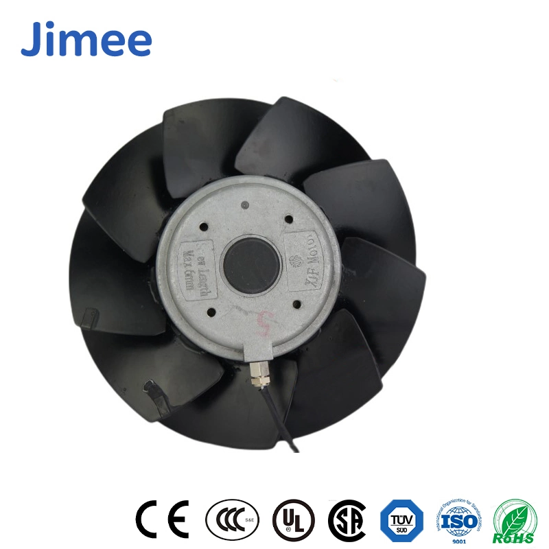 Jimee Motor Wholesale/Supplier Didw Centrifugal Blower China Turbo Blower Factory Stainless Steel Blade Material Jm8038b1hl 80*80*38mm AC Axial Blowers