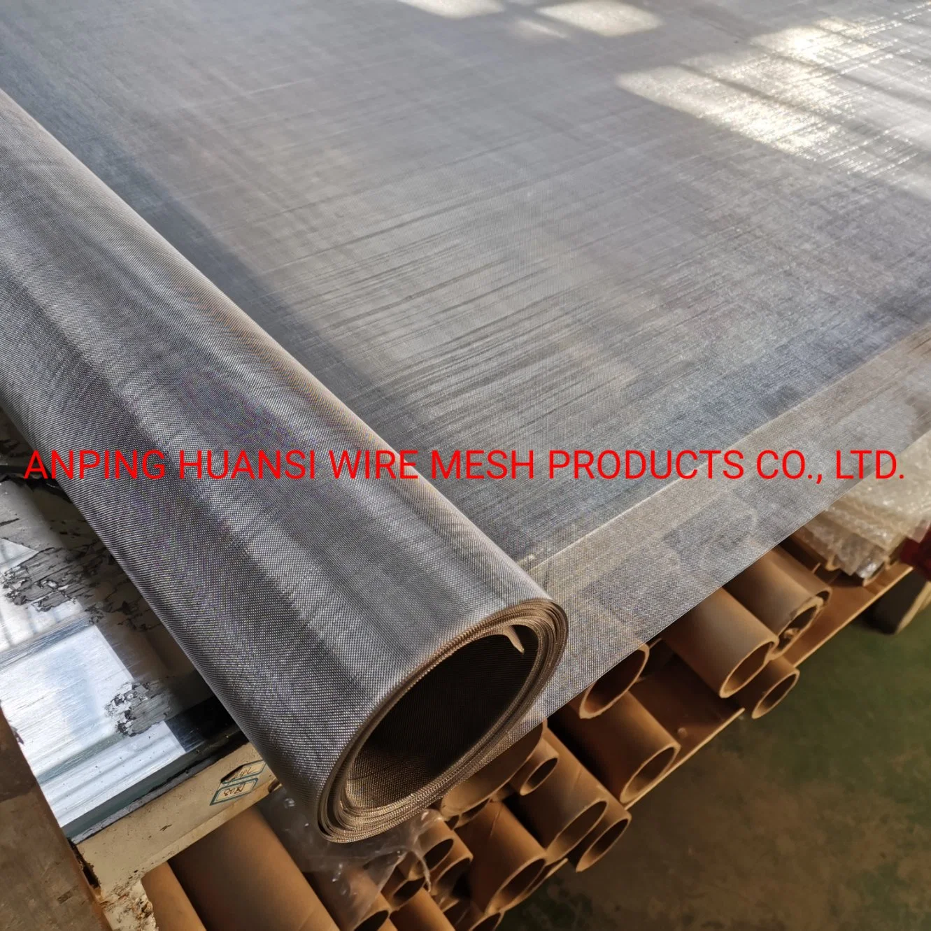 50 Mesh SUS316L/904L/SUS2205 Stainless Steel Wire Mesh in Plain Weave