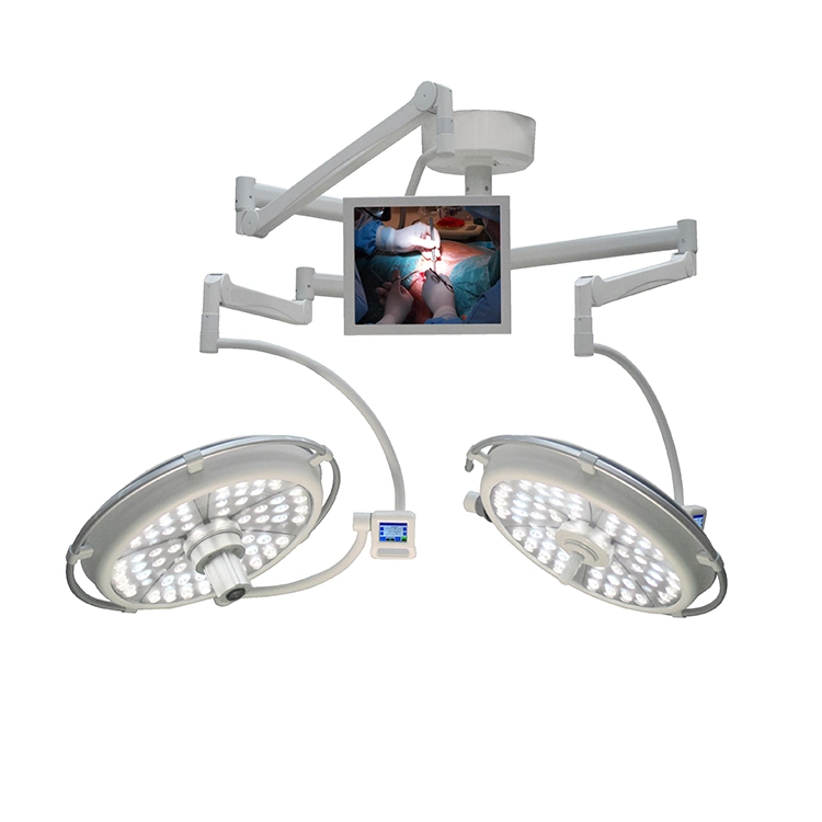 Medical LED Operation Light Shadowless Lamp Double Head Surgical Operating Lamp