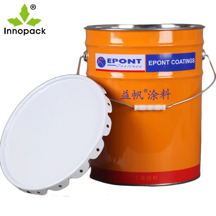 10 L Empty Metal Tin Paint Coating Bucket /Drum/Can/Pail/Containers