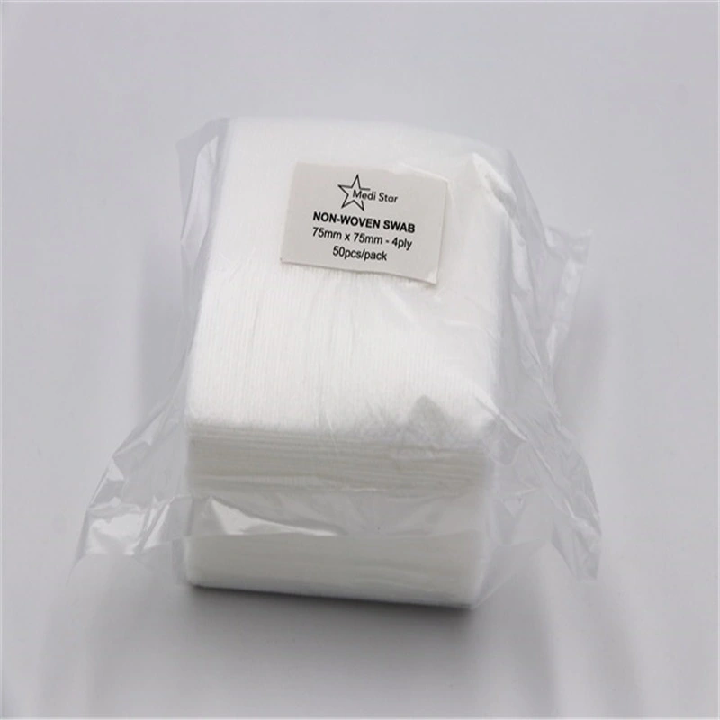 Absorbent Cotton Pads for Medical Disposable with ISO