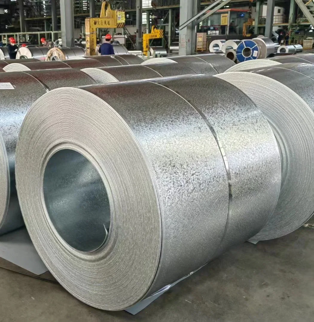 Z40 Z60 Z100 Z150 Regular/Big/Zero Spangle Dx51d, Dx52D, Dx53D SGCC Cold Rolled Zinc Sheet Plate Strip Hot Dippied Galvanized Steel Coil