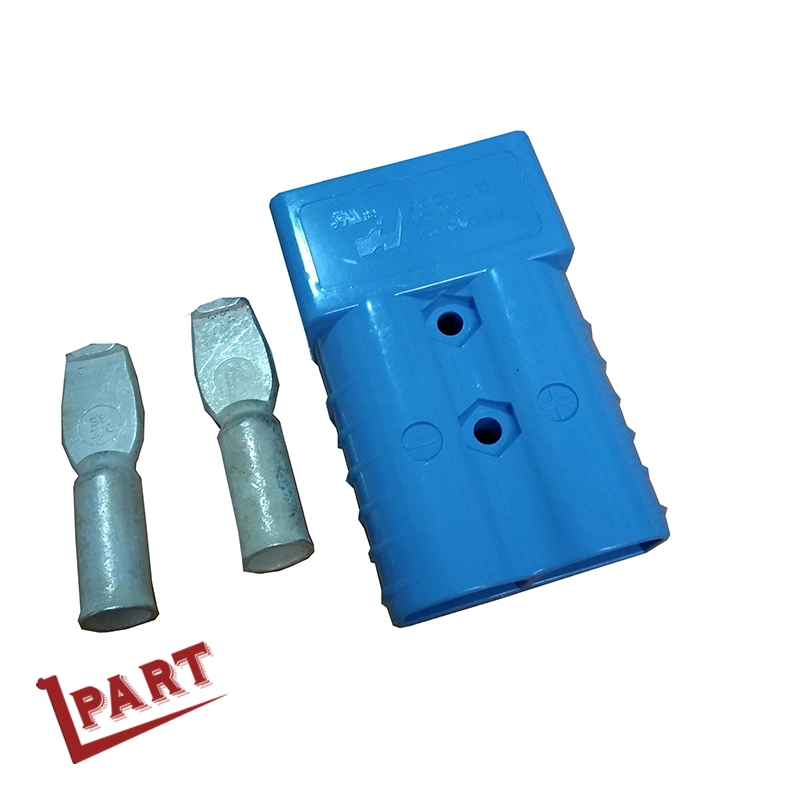 Forklift Parts Battery Plug Sb350 Blue Color