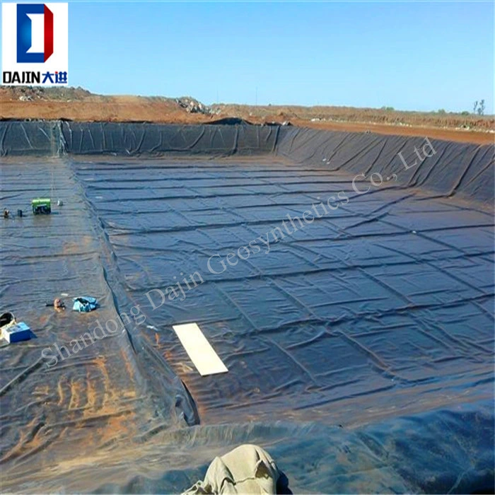 HDPE Pond Liner UV Resistant Geomembrane 100% Virgin Materials for Landfill