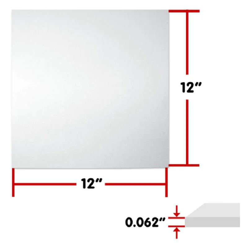 Láminas de plástico, láminas de plástico moldeable, ideal para proyectos de bricolaje, alta resistencia y fuerza del impacto el plástico PET/Gag/hojas PETG