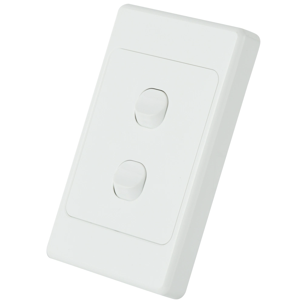 Au and Nz Standard SAA Approval 1 to 6 Gang Grid Plate with Hole Switch and Socket