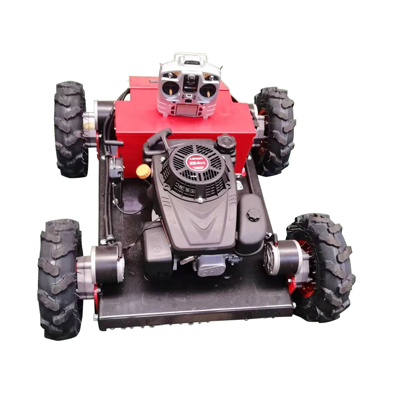 in Stock 4WD Mini Smart Self Robot Remote Control Lawn Mower for Garden Farm