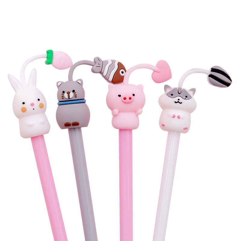 Creative Cartoon Cute Pet Park Neutral Pen Small Fresh Cute Student Exam Water Pen Writing Signature Pen