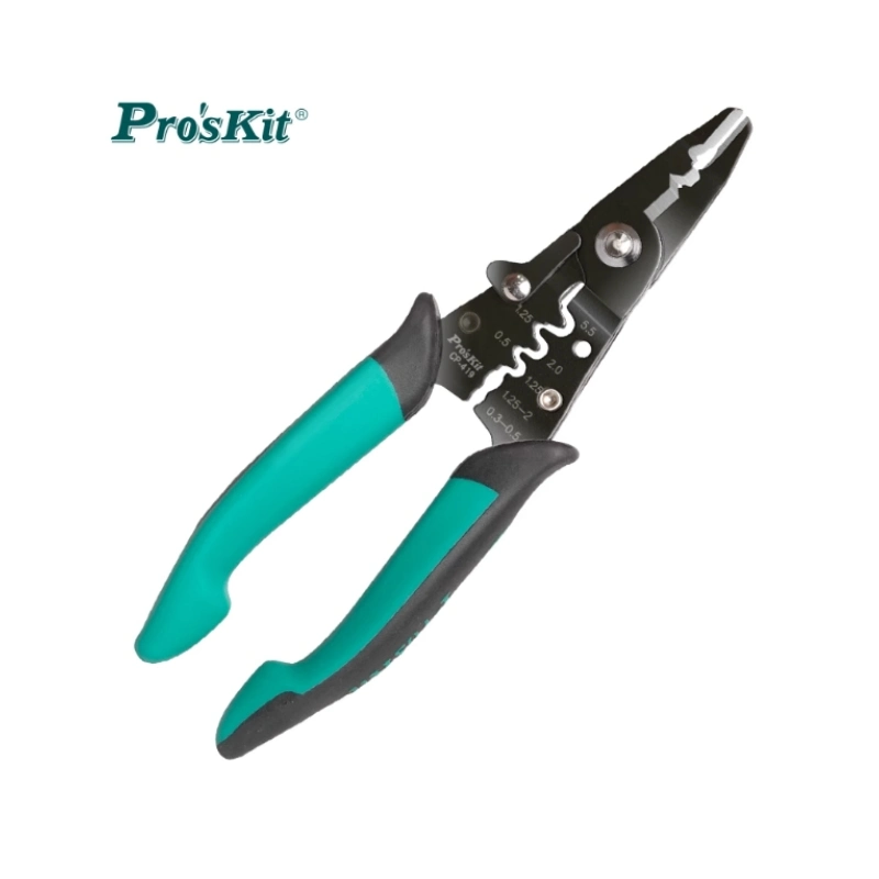 Cp-419 Multi-Functional Shearing, Stripping and Crimping Pliers for Electricians Special Stripping and Crimping Wire Dialer Terminal Pliers