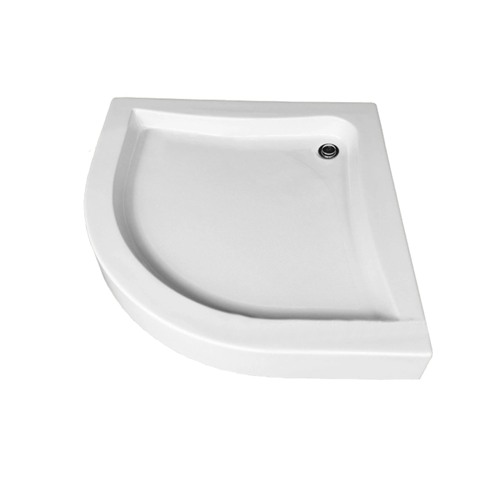 White Sector Acrylic Shower Tray in Size 800X800mm