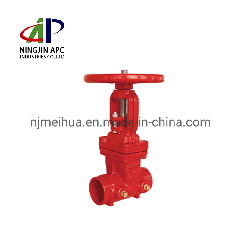 UL/FM Grooved End OS&Y Gate Valve for Fire Protection