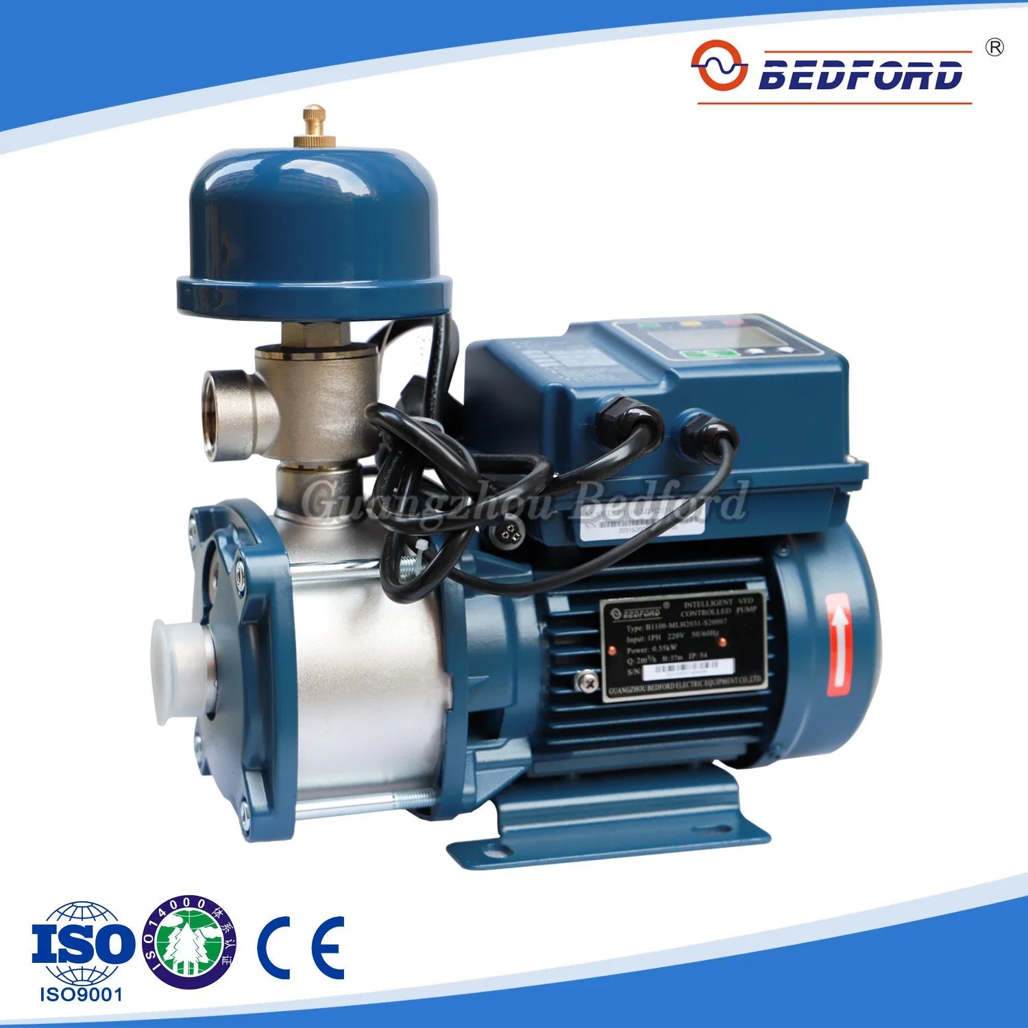 Intelligent VFD Controlled Pump with Self-Priming Function