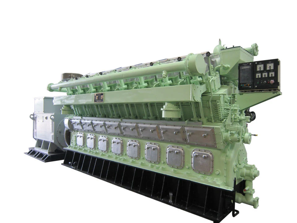 300 Series 800kw Low Speed Wood Gas Generator Set High Efficiency