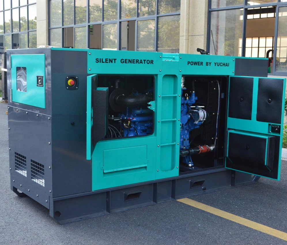 50kw 62,5 kVA Diesel générateurs de puissance de la Chine Guangxi Yuchai moteur YC4d90z-D21 Genset water cooling