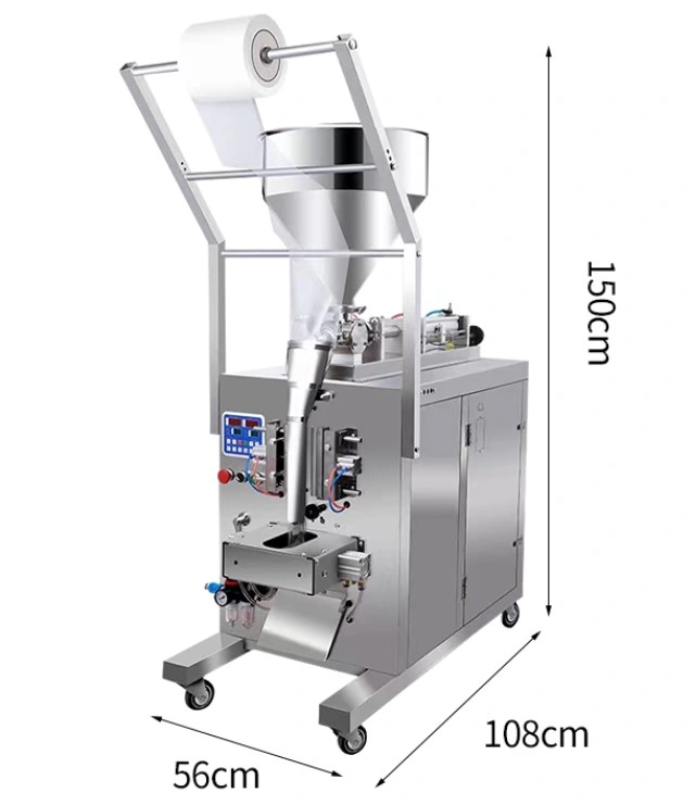 Dovoll bolsita automático de la salsa de tomate agua líquida miel aceite condimentar la salsa de especias Pouch pegar el Envasado de Alimentos La Sal Azúcar granulado Snack Máquina de embalaje de la bolsa de Stick