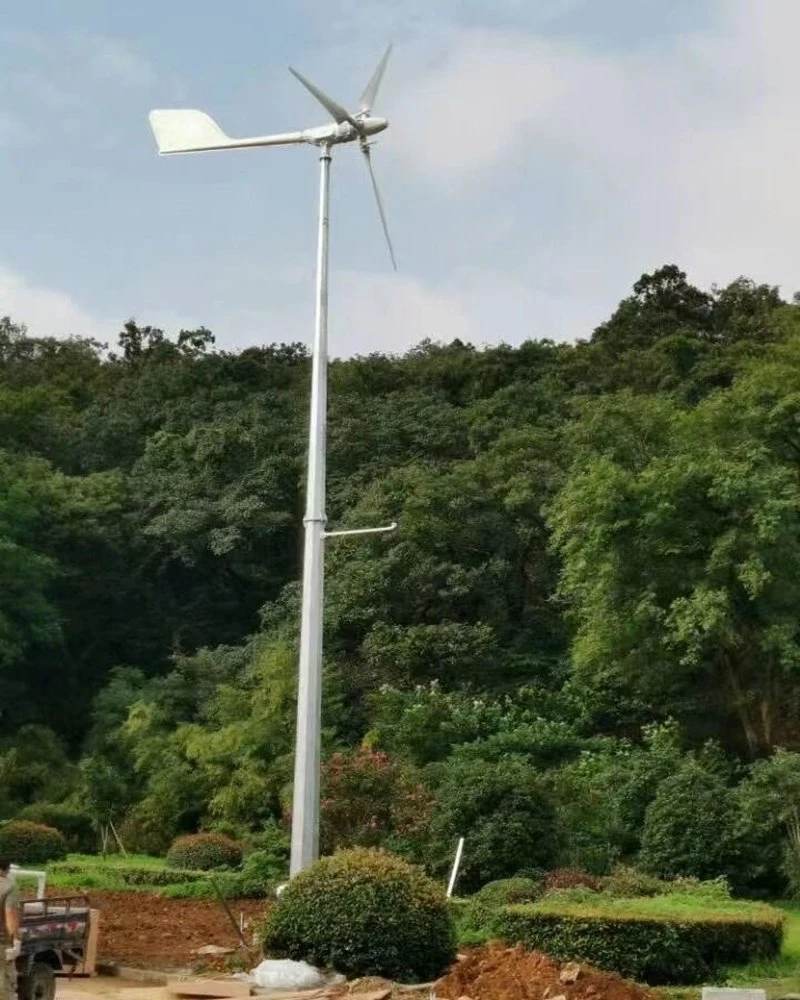 Turbina do gerador de energia eólica do travão automático