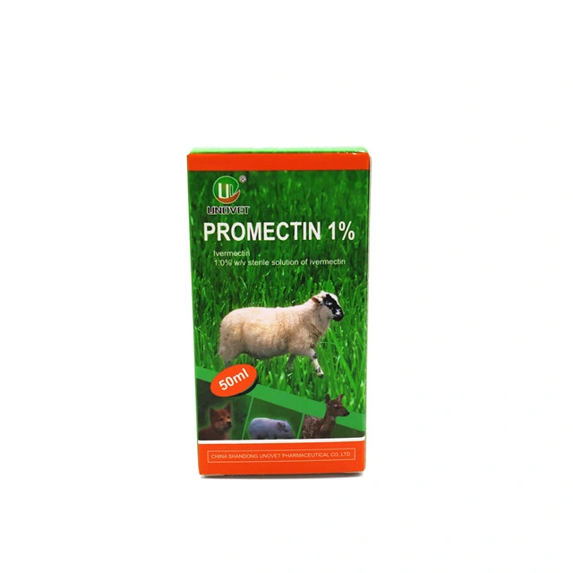 Ivermectin Injection GMP Level Veterinary Pharmaceutical Injection Goats Use Medicine 100ml Good Quality