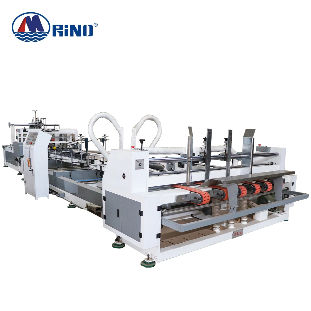 Hf-Ga 2800 Rino Wellpappe Papierfolder Gluer Maschine Kleben Maschine für RSC Karton Box