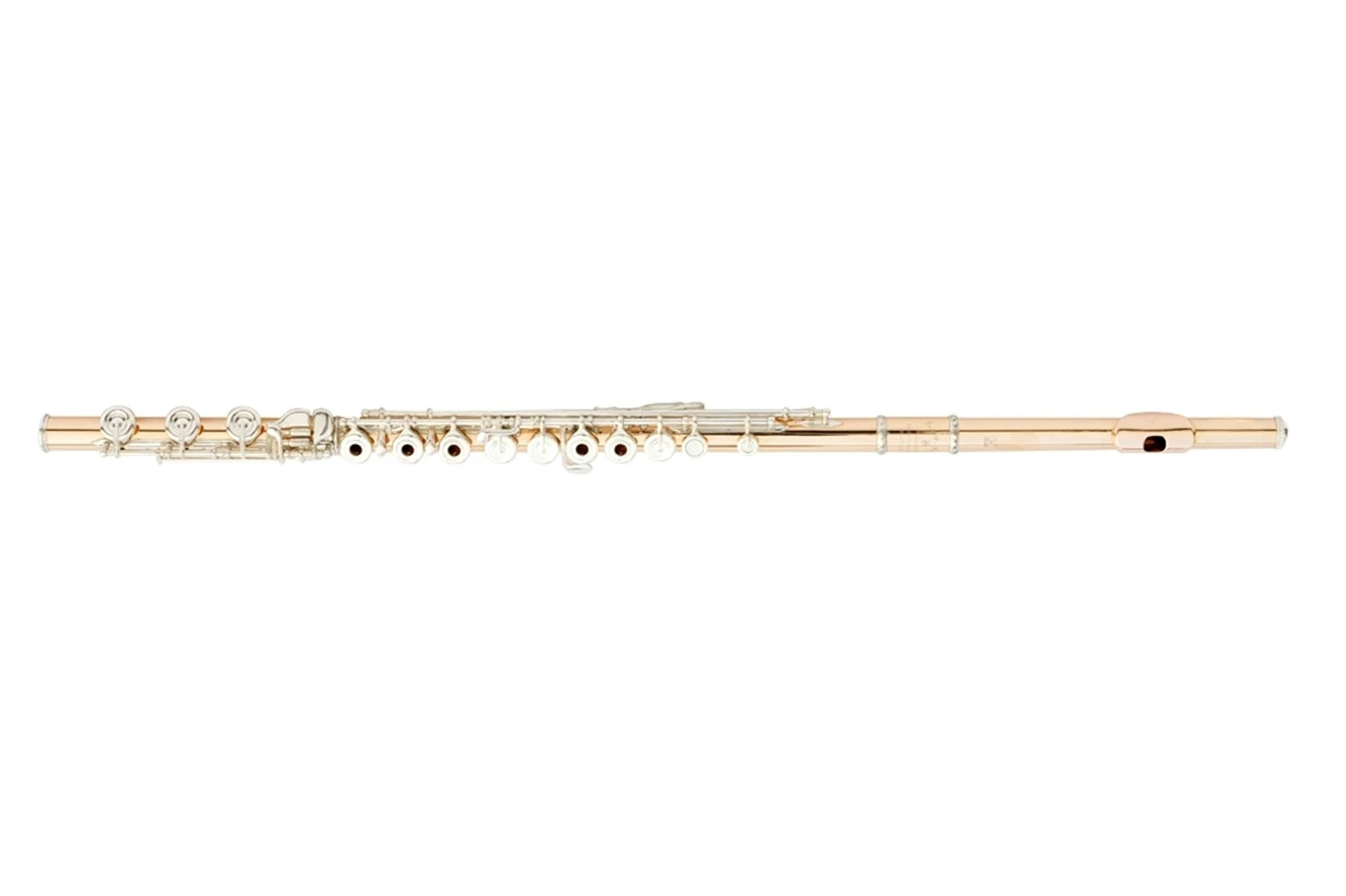 9K Gold Tube Flute /Handmade Flute /Woodwind Musical