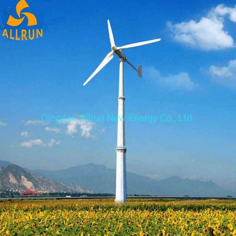 2500W Wind Turbine Power Generator Low Speed Low Rpm Portable Maglev Axis 230V 30kw 10kw Wind Turbine Generator