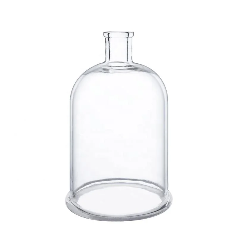 150X280mm Clear Small Domed Glass Bell Jars