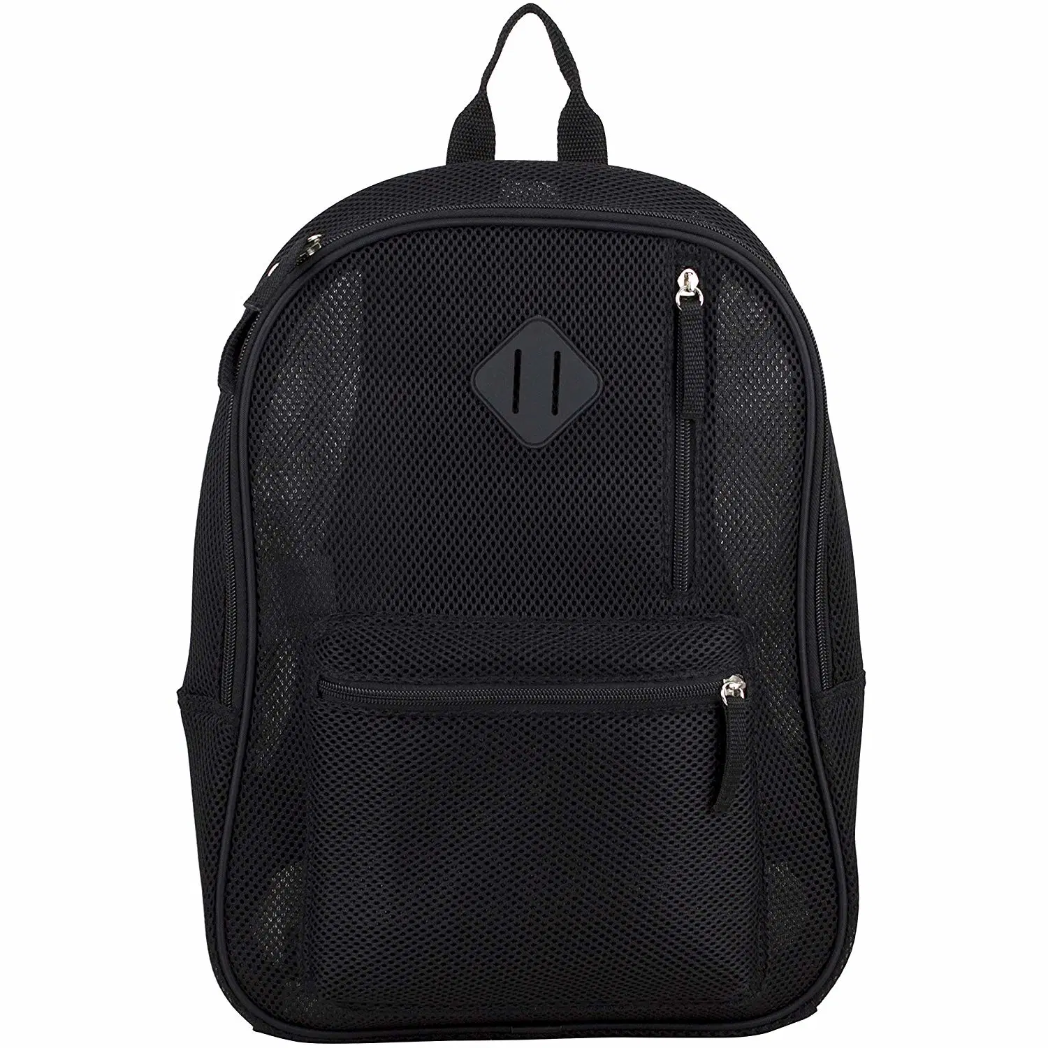 Semi Transparent Soft Comfortable Mesh Backpack with Padded Shoulder Straps