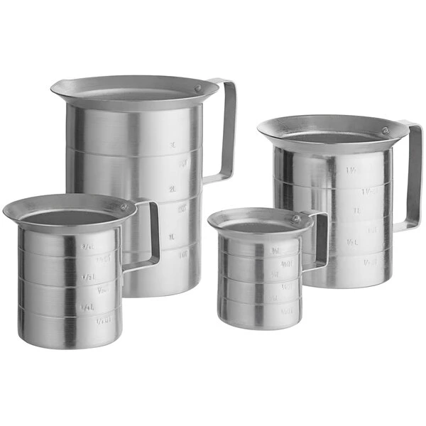 RK matériel de cuisson Chine Foodservice 1 Quart aluminium Winware mesure Cup