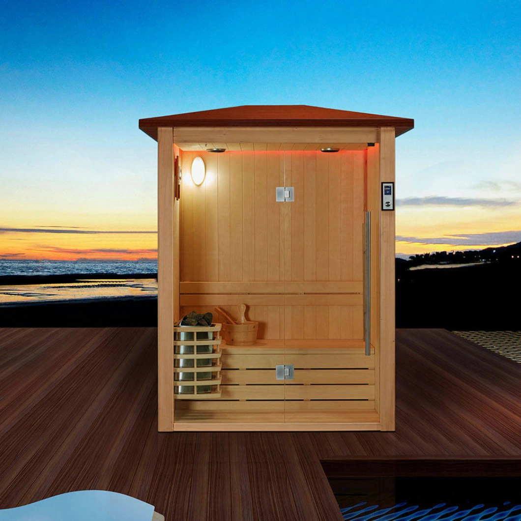 Qian Yan Corner Jet shower Cabin China Dry Steam Sauna Sauna SPA de alta qualidade e Smart Steam Room de fábrica com melhor funcionalidade