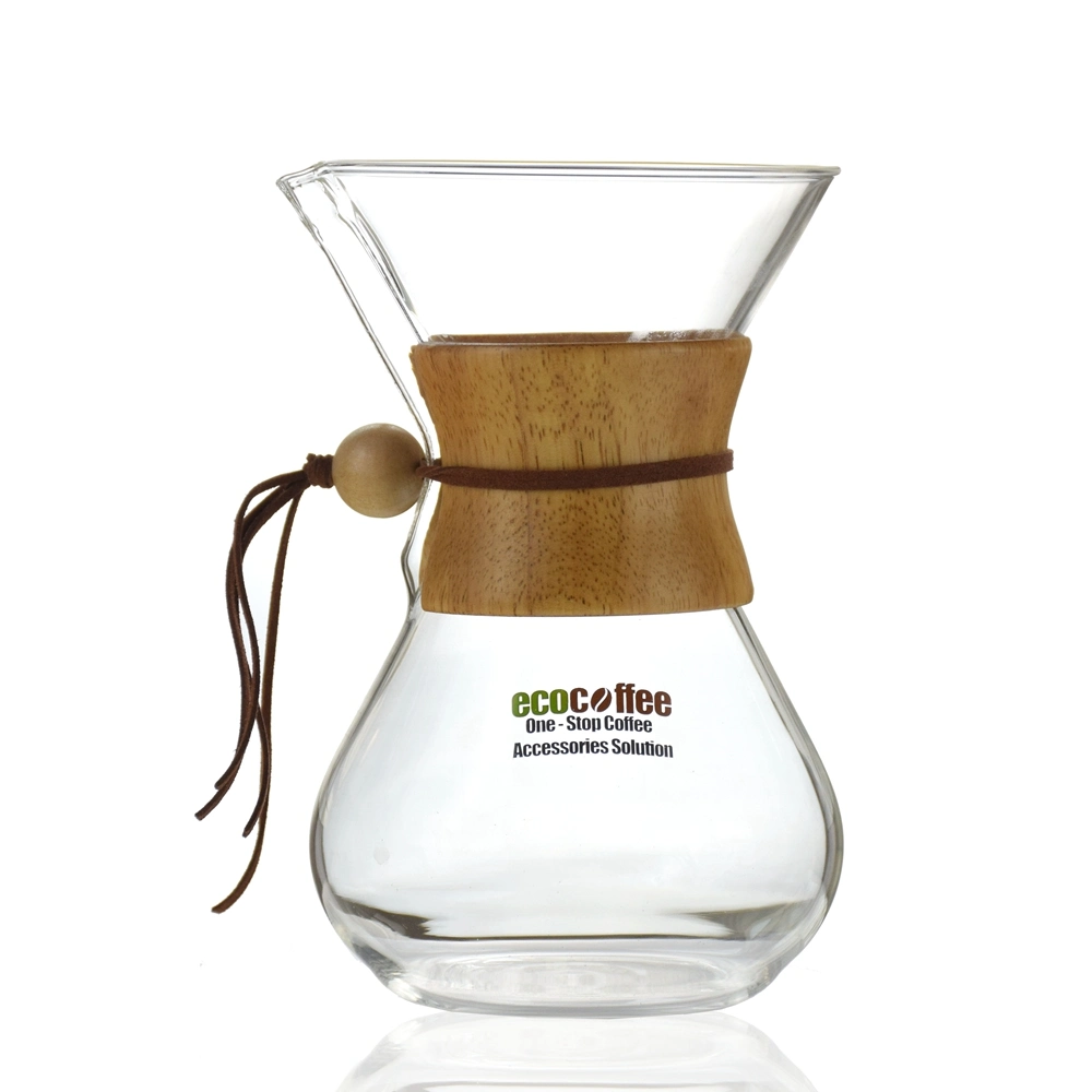 Machine à café de gros 500ml/800ml en verre borosilicaté Partager pot de café