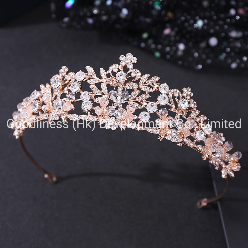 Bride Tiara Crown Women Headdress Bridal Wedding Tiaras Crowns Fashion Hair Accessories