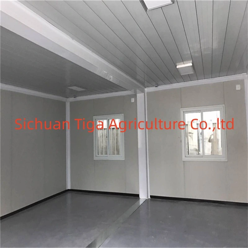 China Design Sandwich Panel Easy Assemble Steel Prefabricated House Office Container Camp