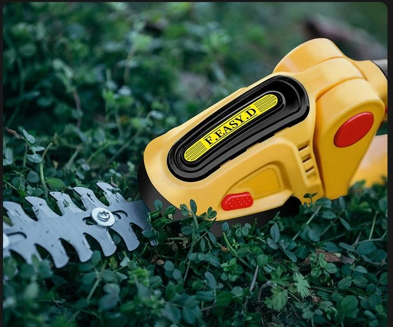 24V Garden Hedge Trimmer Mini Electric Cordless Battery Grass Shear Grass Cutter