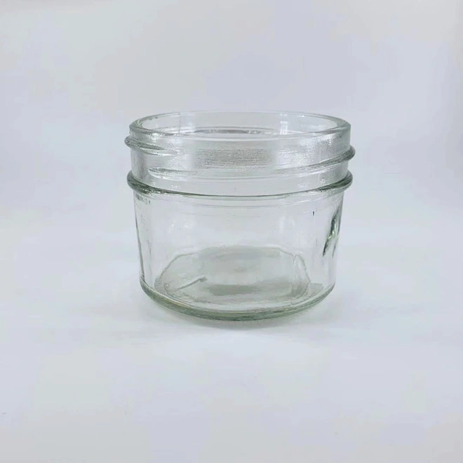 Clear Jam Baby Food Grade Caviar Cake Dessert Glass Jar Container with Lid