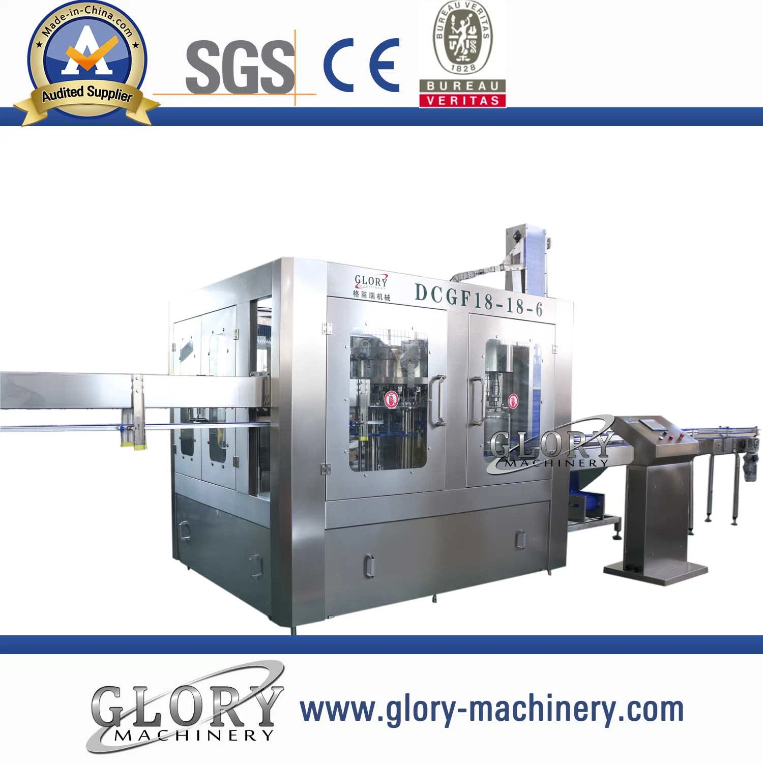 3000bph Automatic Bottle Carbonated Soft Beverage Filling Machine