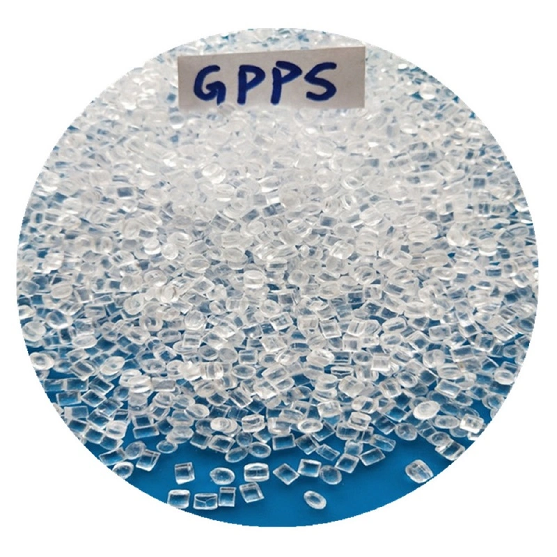 Resina virgem GPPS para Grau Alimentício moldado por injecção Talheres descartáveis pellets plásticos