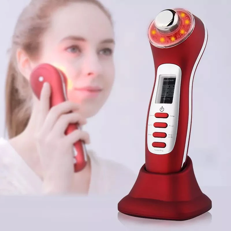 2023 New Design Mini Portable Eye Beauty Device EMS Electric RF Device Heating Eye Care Massager