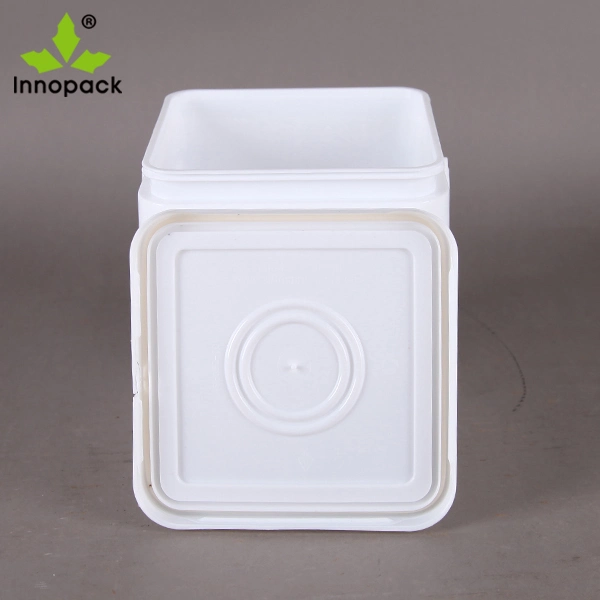 Food Grade Square Plastic Bucket with Lid and Handle Wholesale/Supplier