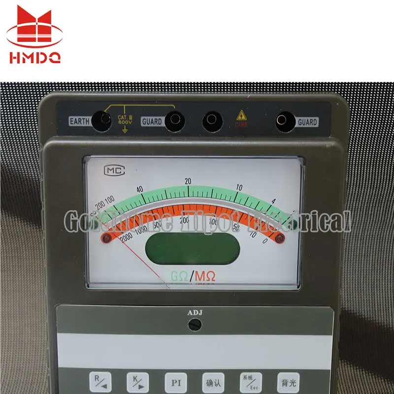 Analogue and Digital Display Type Insulation Resistance Meter