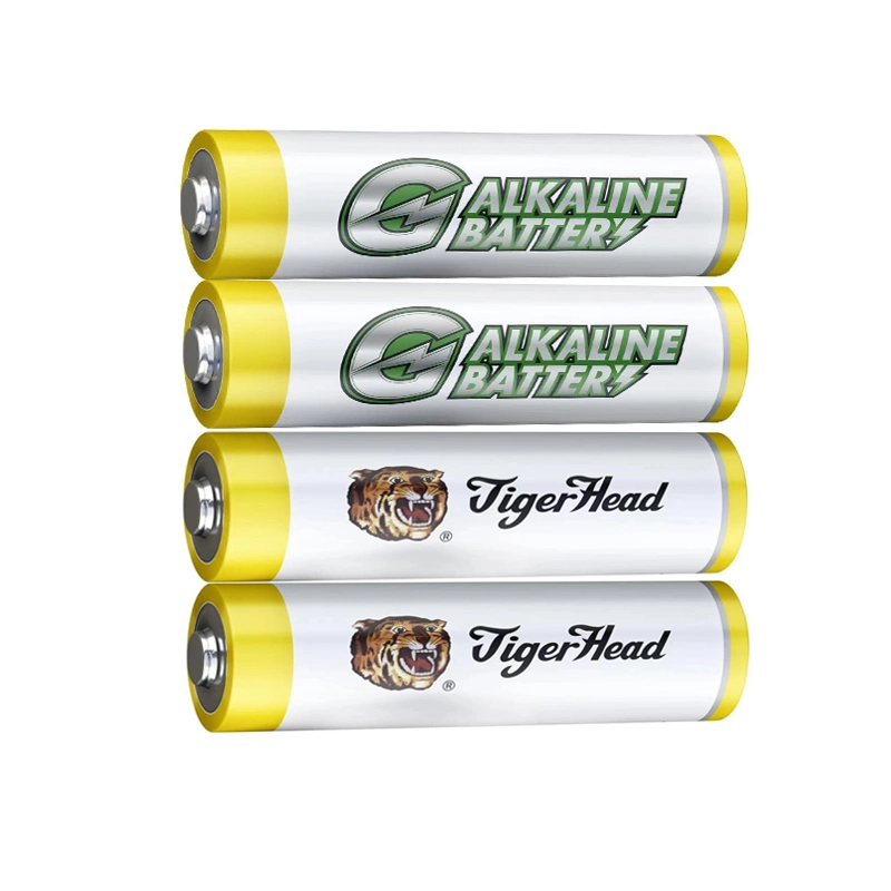 Tiger Head Dry Cell Super Alkaline Battery, AA G Alkaline Battery for Camera/Shaver