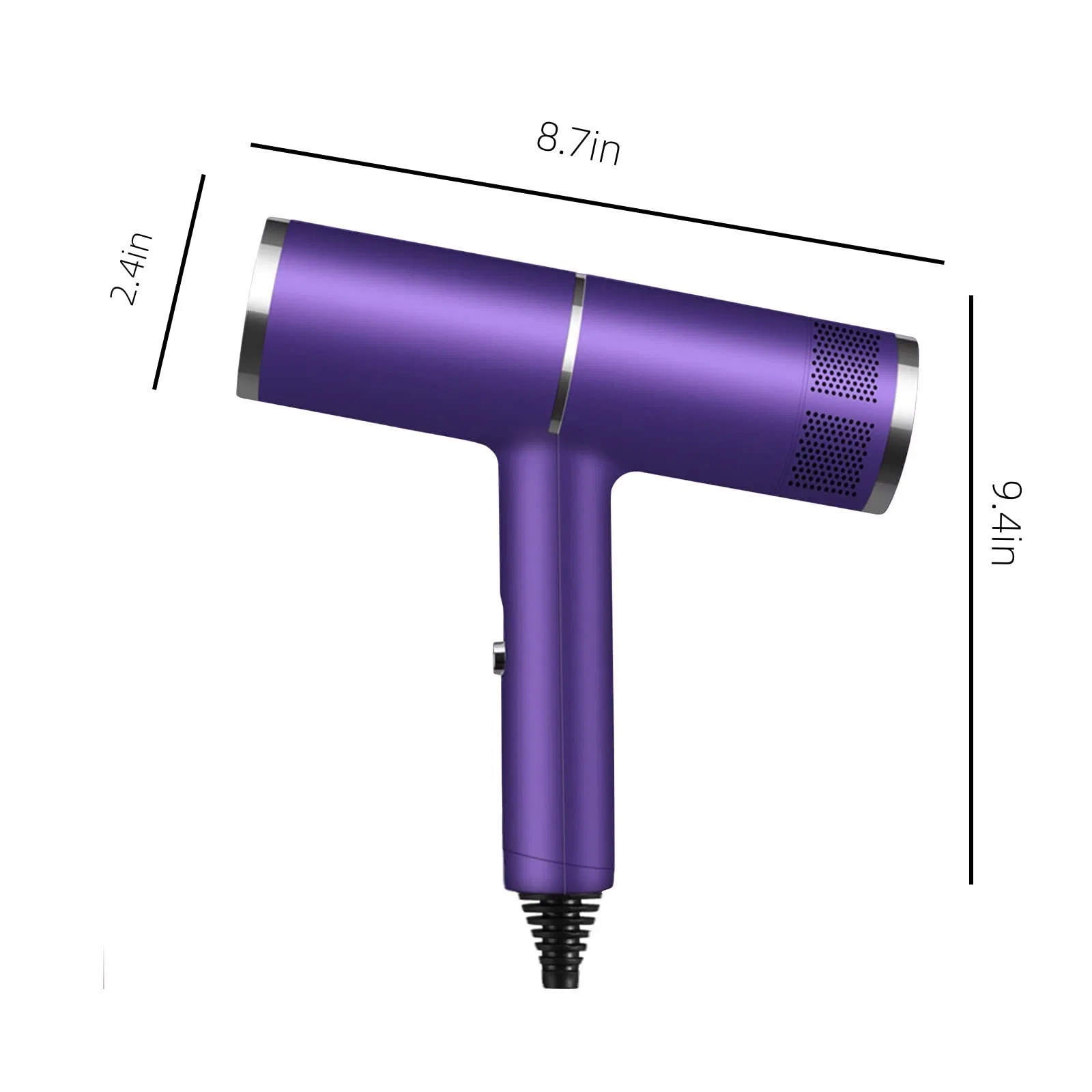 Hot Sale 3 Speed Settings Noise Reduction Lightweight Portable Hair Dryer