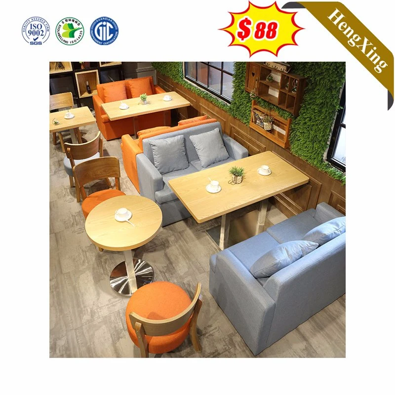 Wholesale/Supplier Market Outdoor Home Wooden Dining Room Furniture Sofa Chair Restaurant Table Set