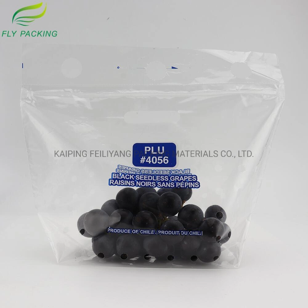 Chinese Wholesale/Supplier Food Grade Safe Quality Zip Lock Plastic Grape Bags Packaging