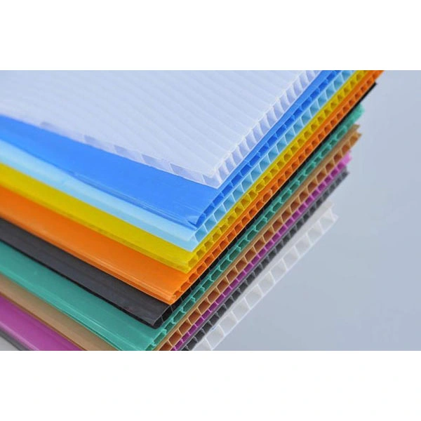 Wholesale/Supplier Cheap Custom Design Color PP Hollow Corrugated Plastic Sheet