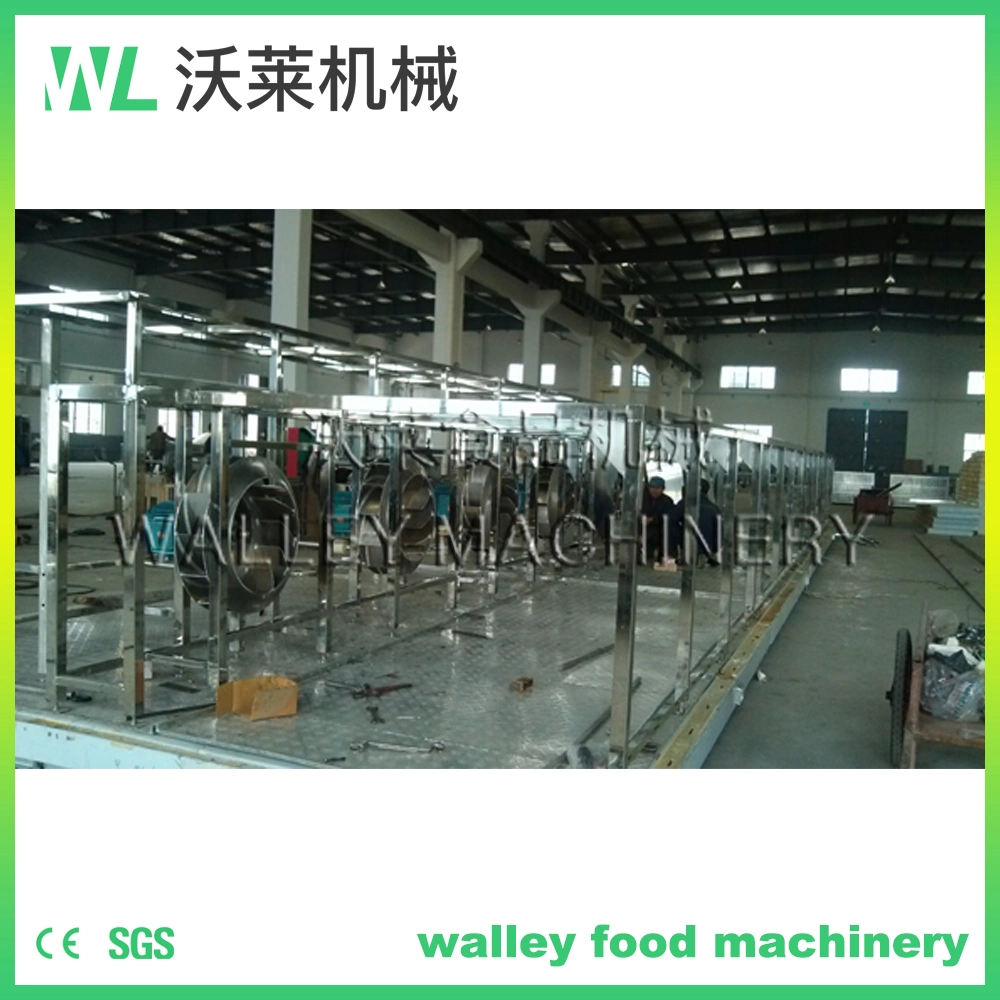 4000kg Stainless Steel Quick Freezer IQF Machine for Berries and Fruits