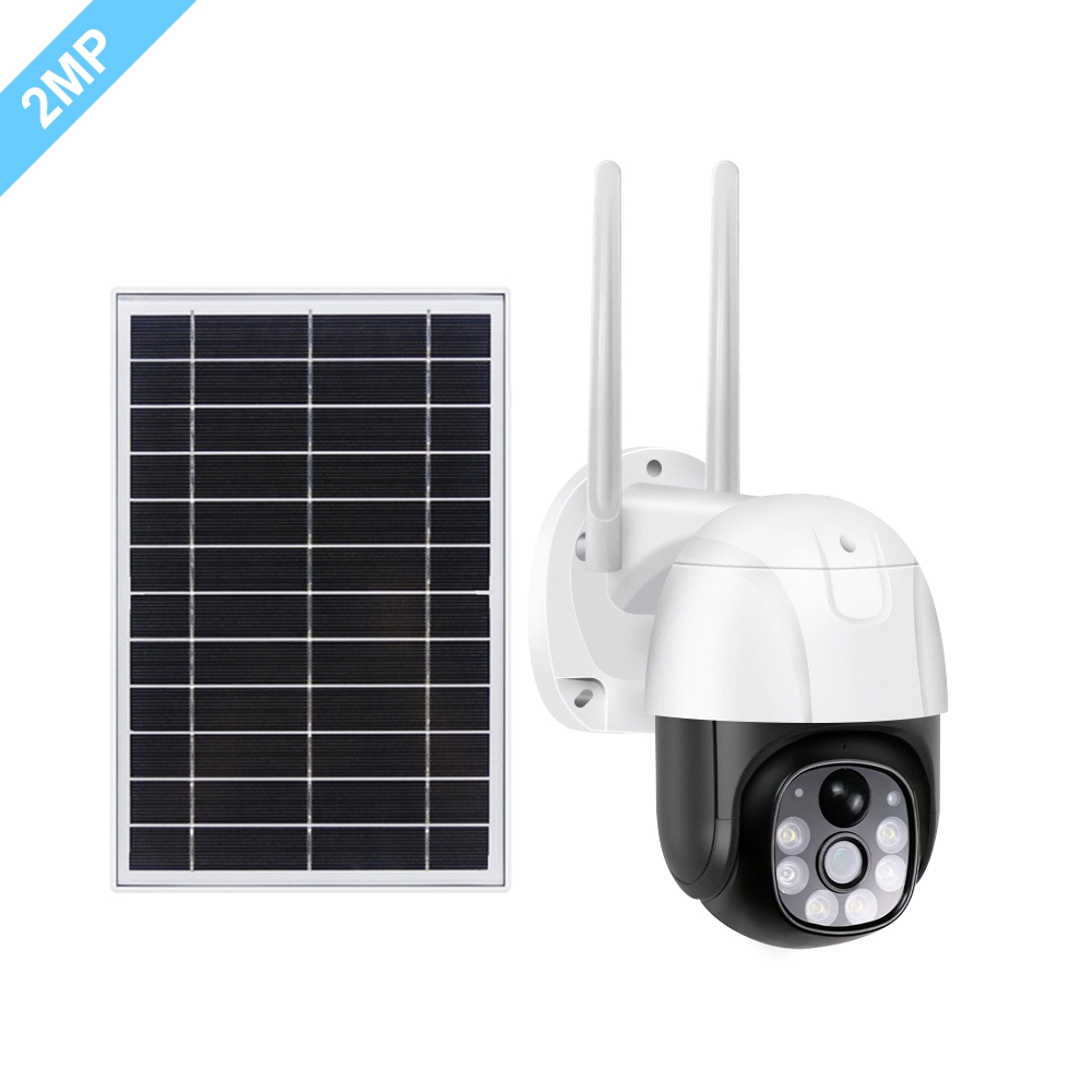 WiFi Wireless Solar Power Camera WiFi CCTV Security IP Camera Outdoor Support 128 Memory Card