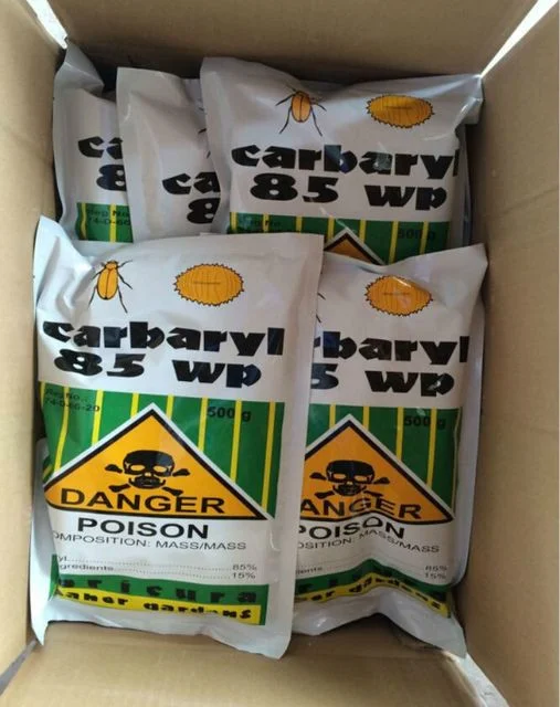 Carbaryl 85%Wp Cotton Rice Tobacco Insecticides with Strong Effect