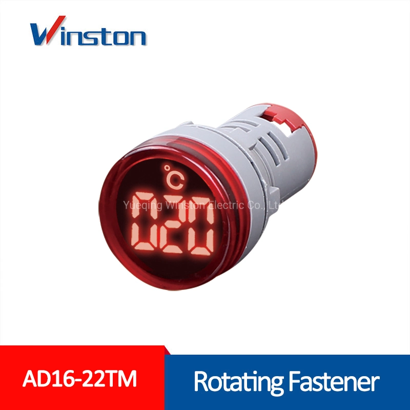 Ad16-22TM 22mm LED Light Digital Temperature Meter Indicator Thermometer