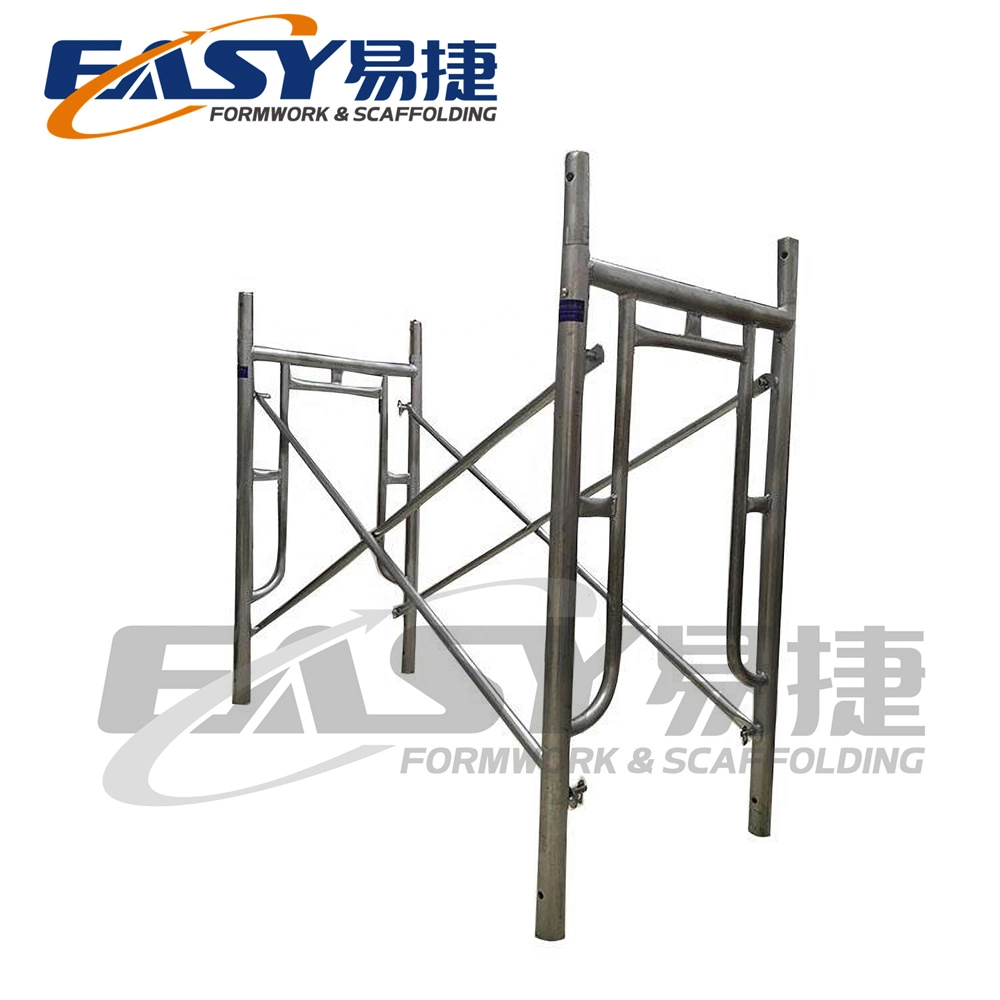 South East Asia Type Pre-Galvanized H Frame Scaffolding System