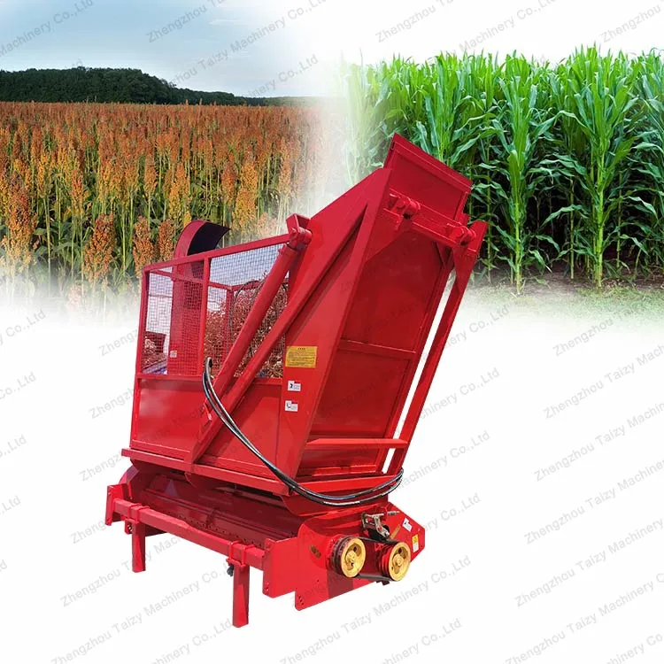 الزراعة حصاد القش Hay Corn سحق آلة جمع العلف Silage