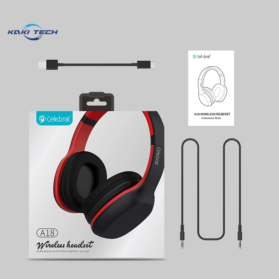 Kaki Celebrat Wireless Communication and Headband Style Gaming Headphone